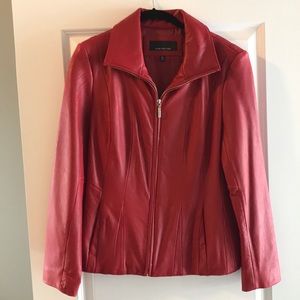 Jones New York Leather Jacket